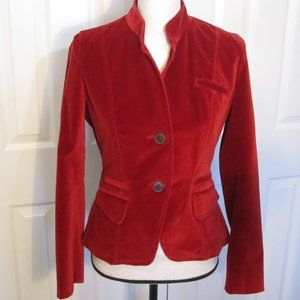 Lucky | Red Velvet Blazer